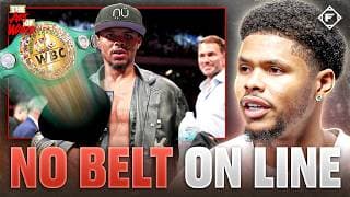 Shakur Stevenson: "The Fighter Makes the Belt, Not the Other Way"