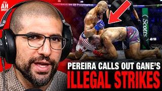 Alex Pereira GOES OFF on Ciryl Gane's Illegal Back of Head Shots, Demands Rematch; Helwani Reacts
