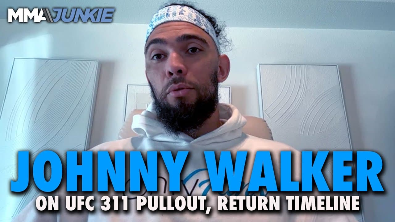 Johnny Walker on UFC 311 Pullout, Return, Daniel Cormier Cornering Him for Next Fight, More