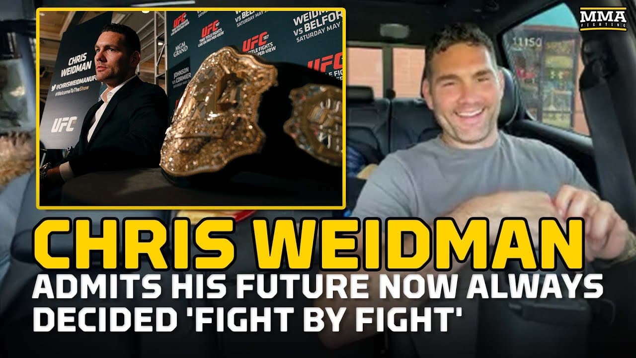 Chris Weidman Admits Future Is Always 'Fight by Fight' After Gruesome Leg Injury  - MMA Fighting