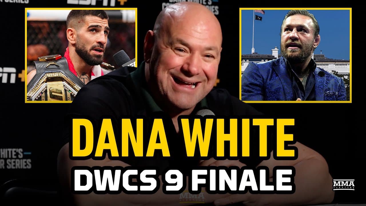 Dana White Reflects On Season 9 Of DWCS, Gives Small Update On McGregor And Topuria | MMA Fighting