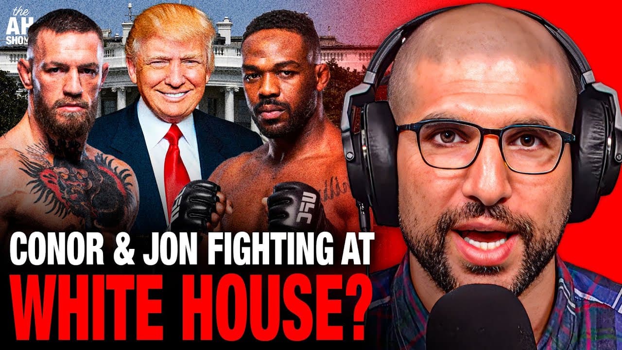 Jon Jones & Conor McGregor Tease UFC Return At White House Event?! Ariel Helwani Reacts