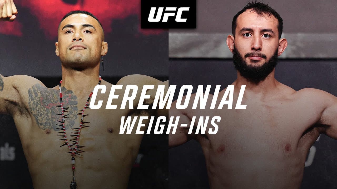 UFC Perth: Ceremonial Weigh-In