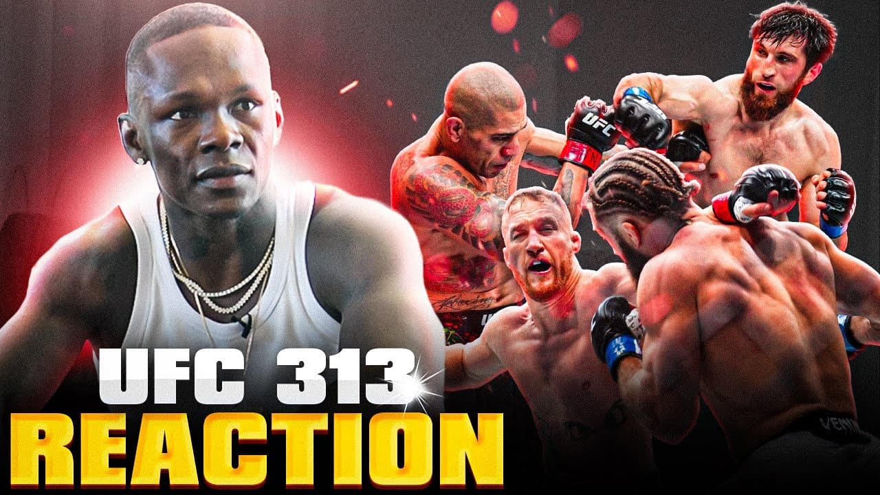 Israel Adesanya Reacts To Magomed Ankalaev's SHOCKING Decision Win Over Alex Pereira