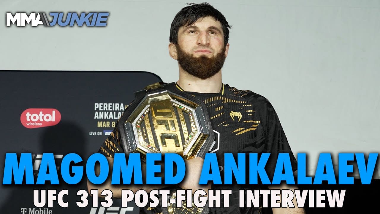 Magomed Ankalaev: Alex Pereira Was 'Running Away' in Title Loss, Welcomes Rematch | UFC 313