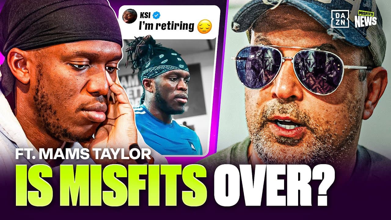 KSI OFFICIALLY RETIRING? Mams Taylor on Misfits Future and Drama | Misfits News Ep 80