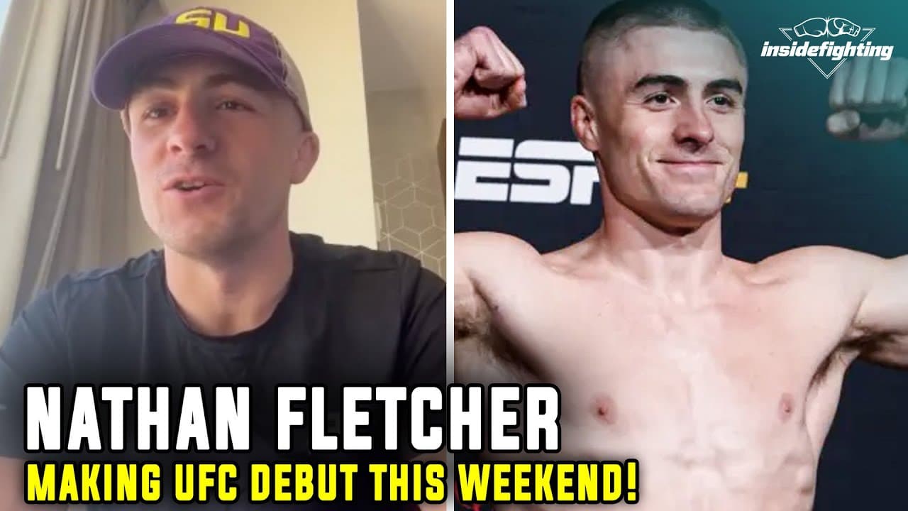 Cage Warriors' Nathan Fletcher talks UFC debut this weekend, getting advice from Paddy Pimblett