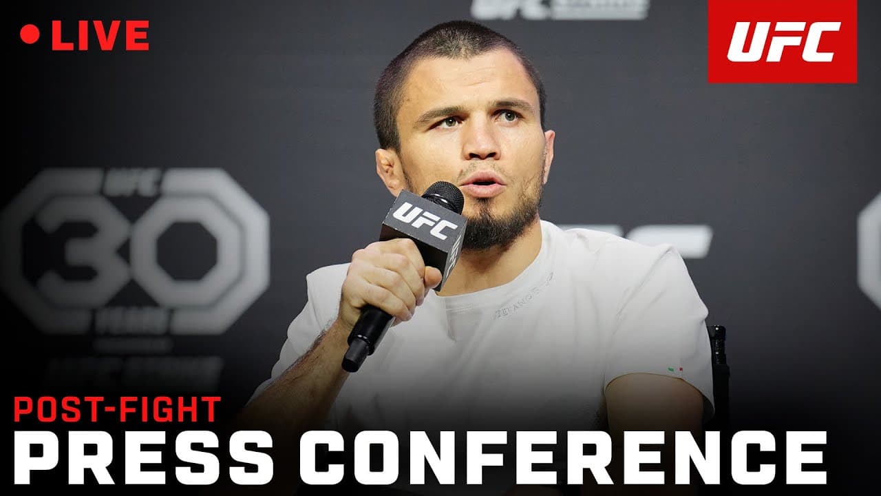 🔴 UFC Abu Dhabi: Post-Fight Press Conference