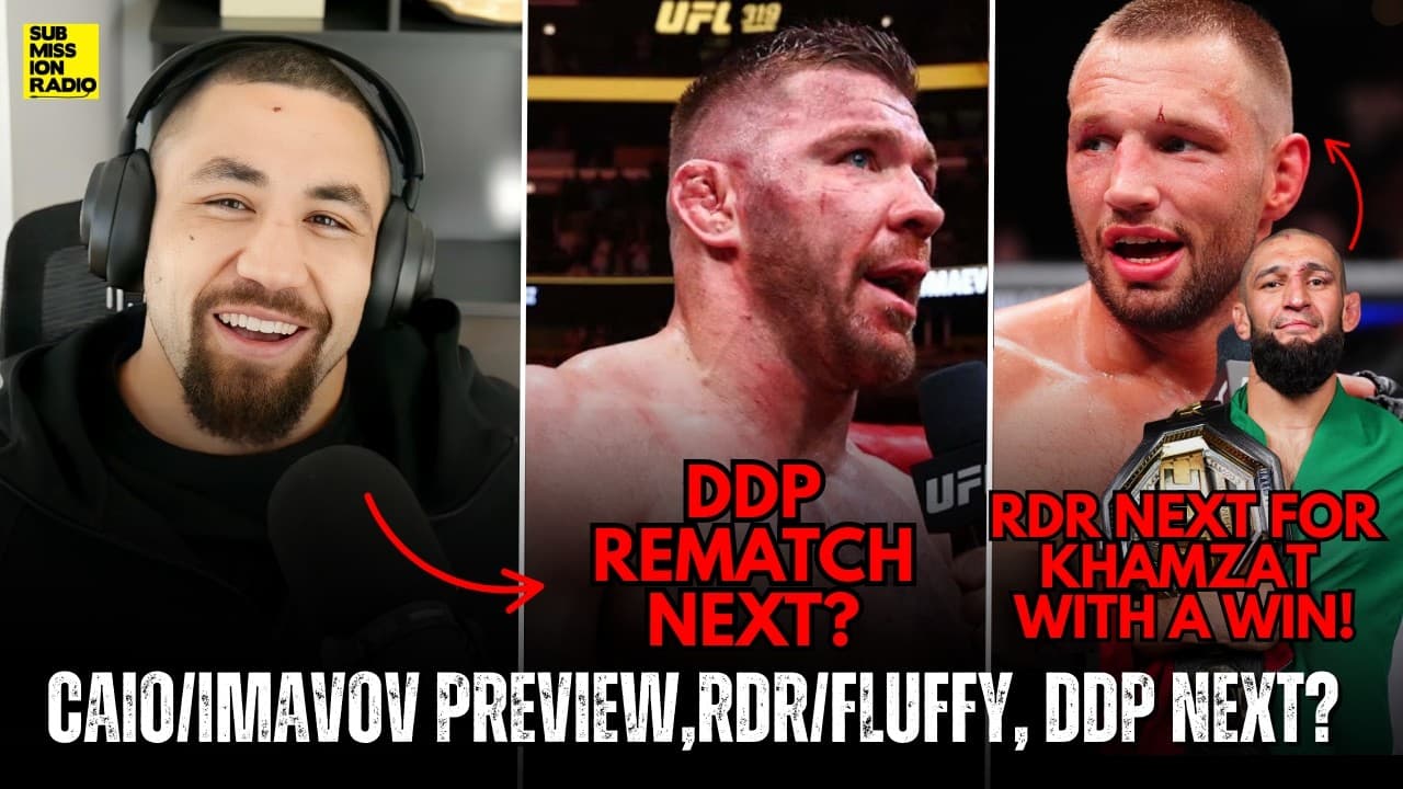 Robert Whittaker "Been Thinking" About 205 Move, Talks RdR/Fluffy, Caio/Imavov, DDP Next? + MORE!