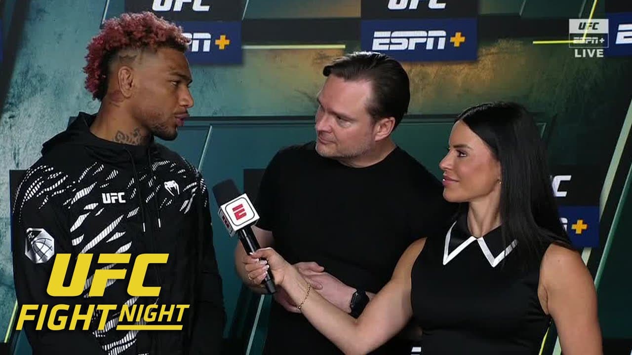 Michael Morales says ‘everyone is on notice’ after win vs. Gilbert Burns | ESPN MMA