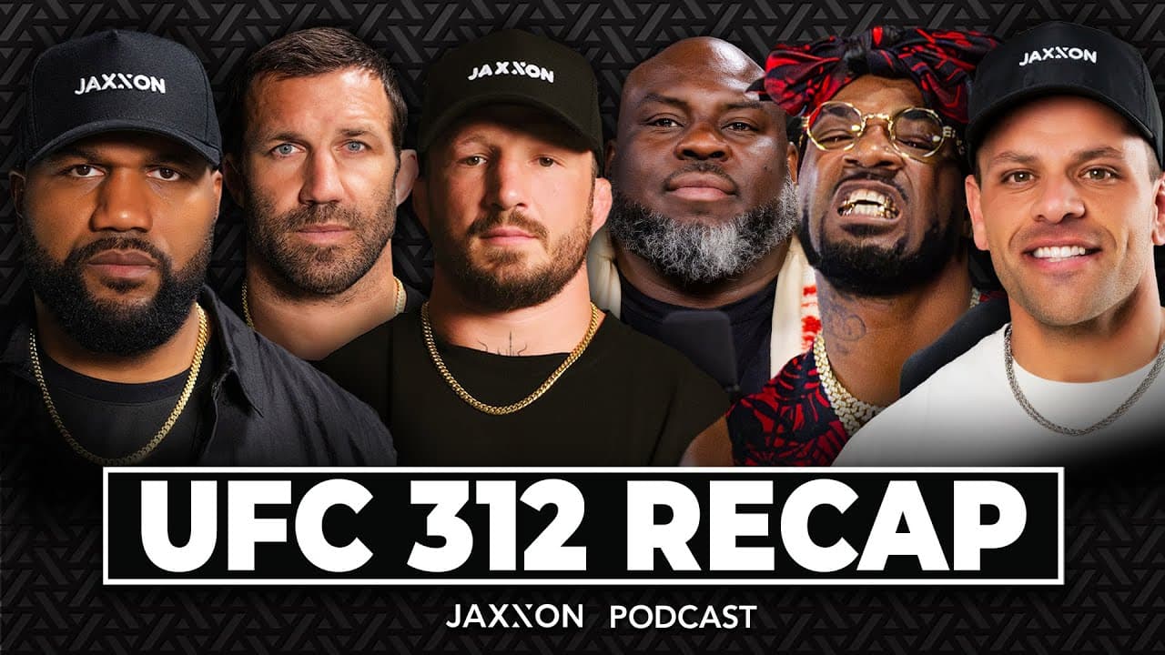 UFC 312 RECAP, Rampage Jackson, Bear Degidio, TJ Dillashaw, Luke Rockhold, Bobby Green, Cutman Tate
