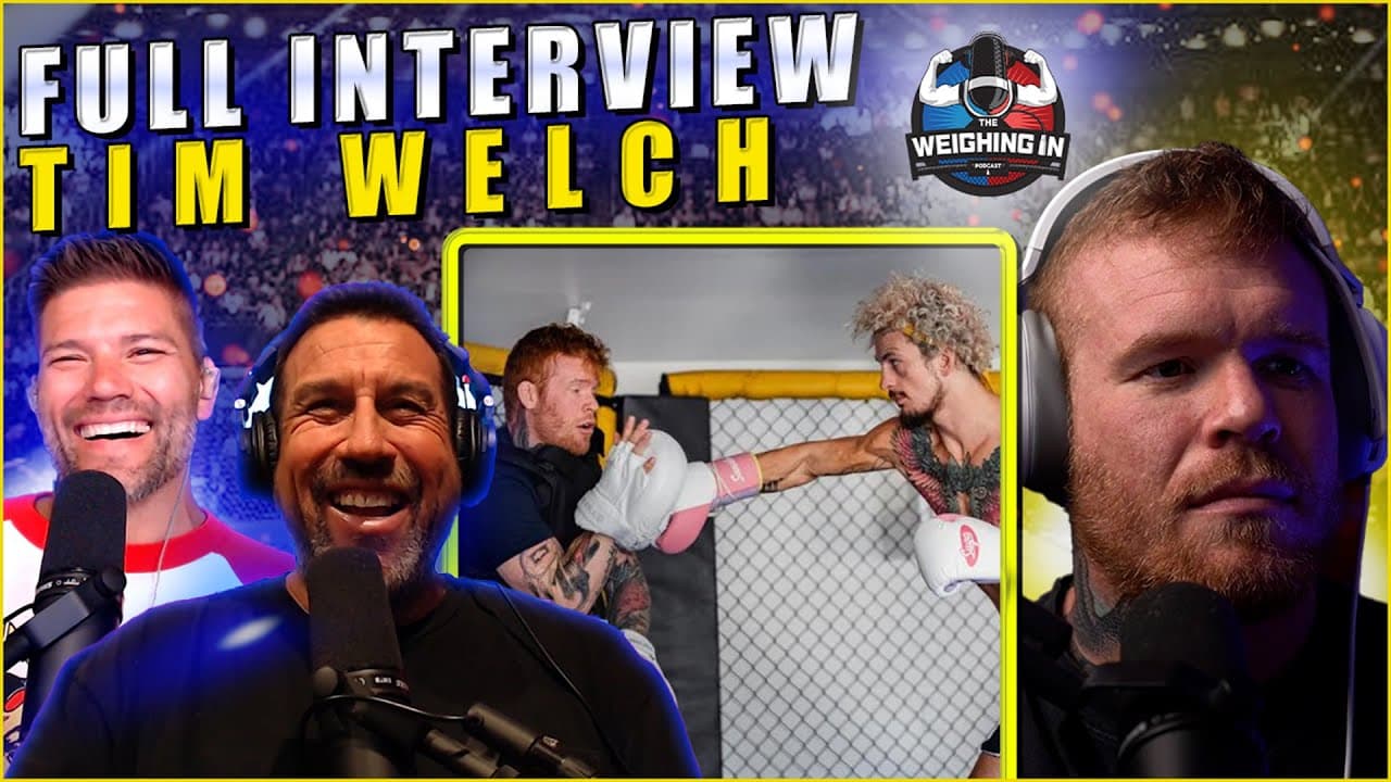 Sean O'Malley's coach Tim Welch | WEIGHING IN