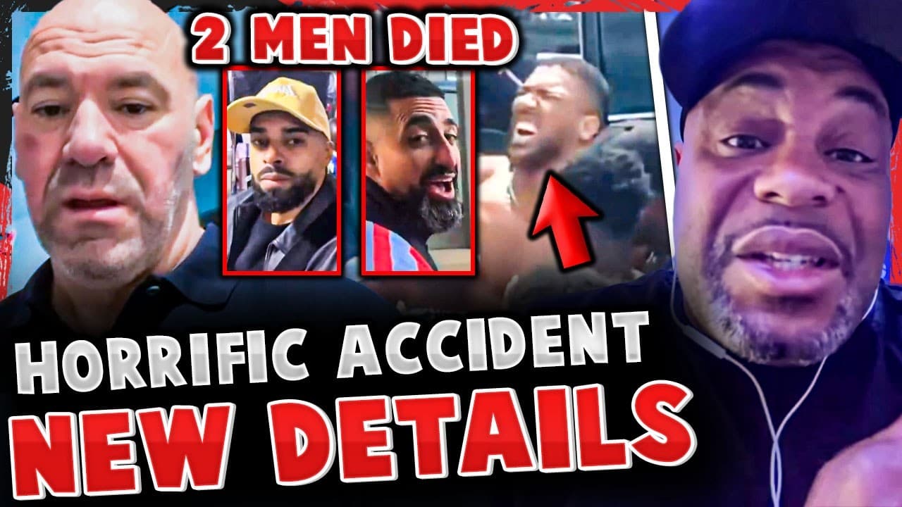 NEW DETAILS on Anthony Joshua CAR ACCIDENT & the men who died, DC says he’ll WRESTLE Jon Jones!?