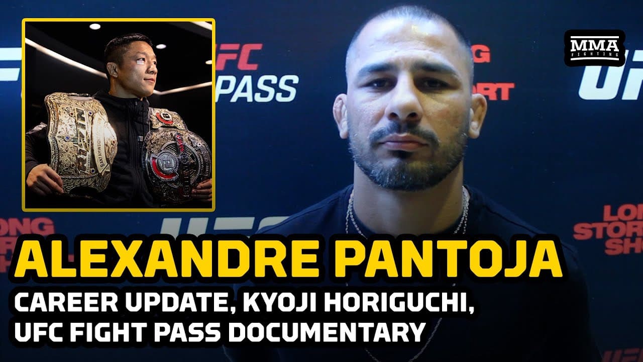 Alexandre Pantoja: ‘It’s Gonna Be a Pleasure’ To Fight Kyoji Horiguchi For UFC Title - MMA Fighting