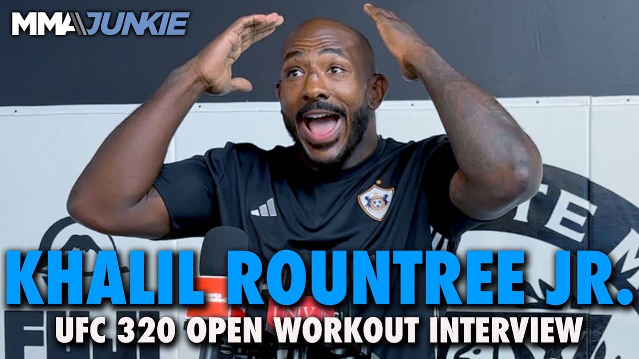 Khalil Rountree Jr. will make himself 'undeniable' for title shot vs. Jiri Prochazka | UFC 320