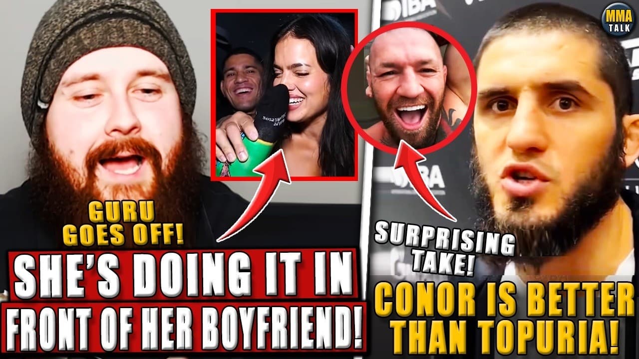 The MMA Guru FIRES SHOTS at Nina Drama over how she INTERACTS w/ fighters! Islam on Conor vs Topuria