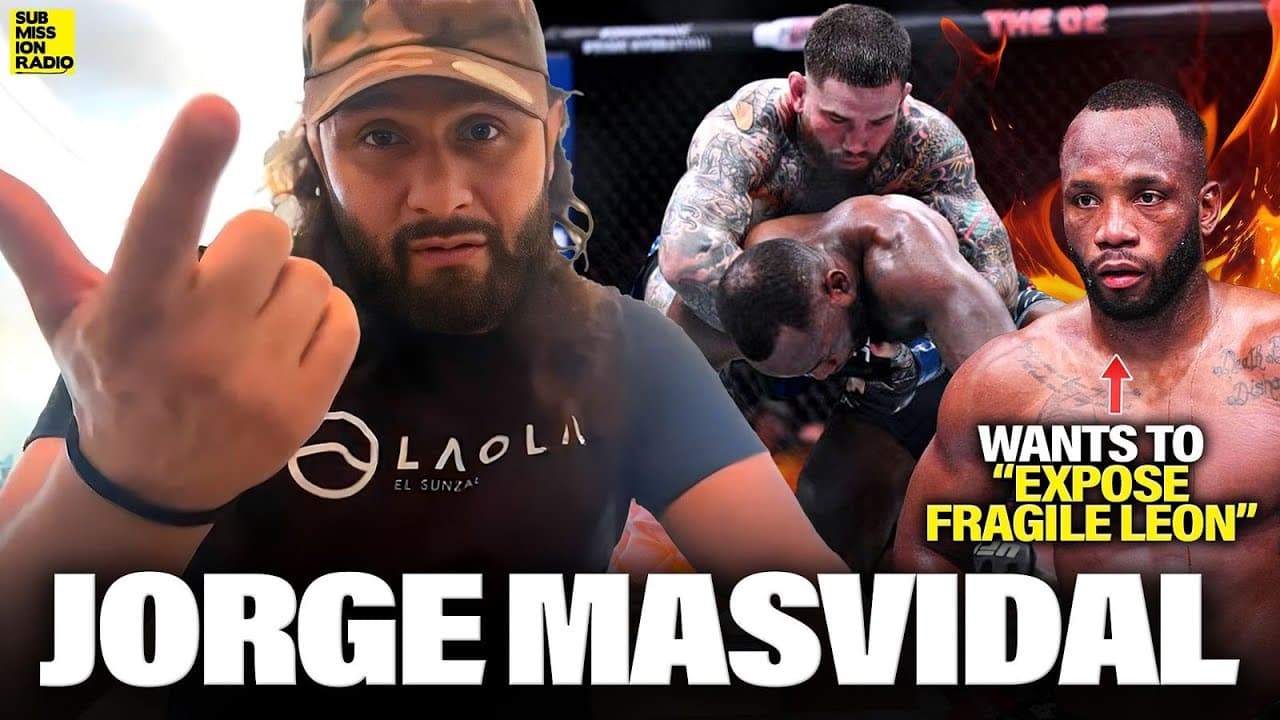 Jorge Masvidal Calls Out "Fragile" Leon Edwards For UFC Return: "I beat Leon in every way"