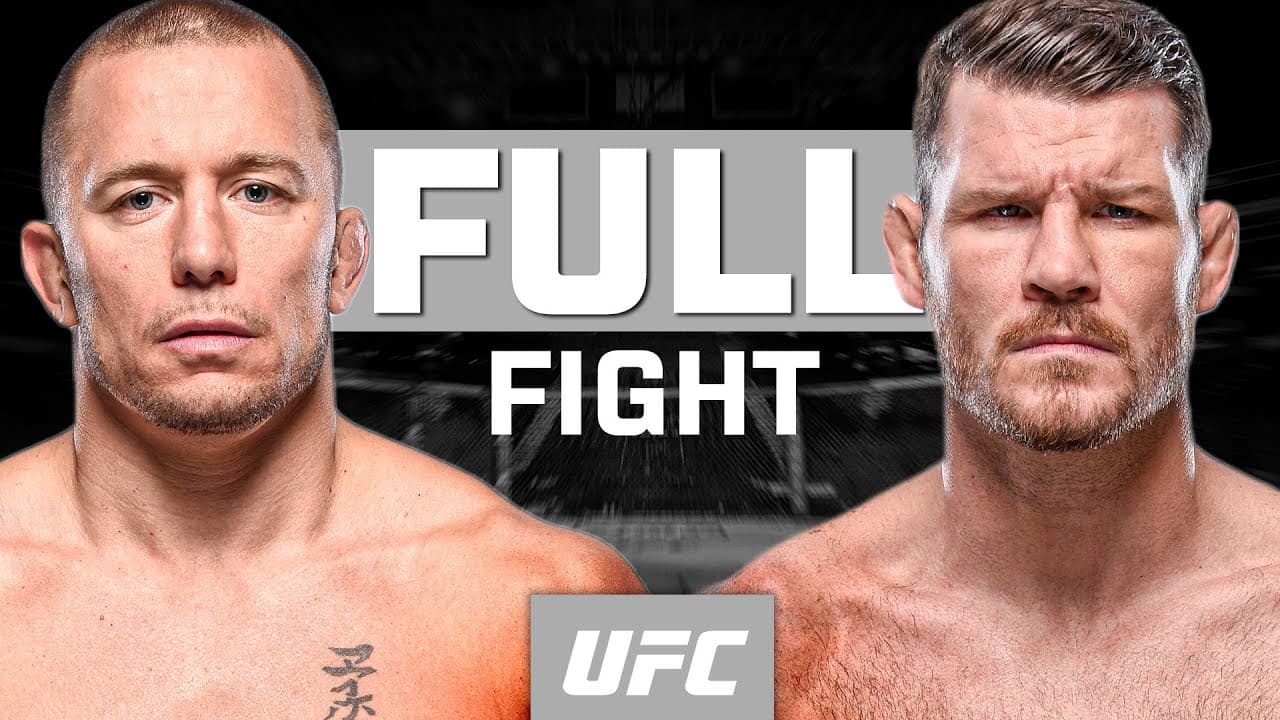 Georges St-Pierre vs Michael Bisping Full Fight - EA Alter Egos: NYC Champs