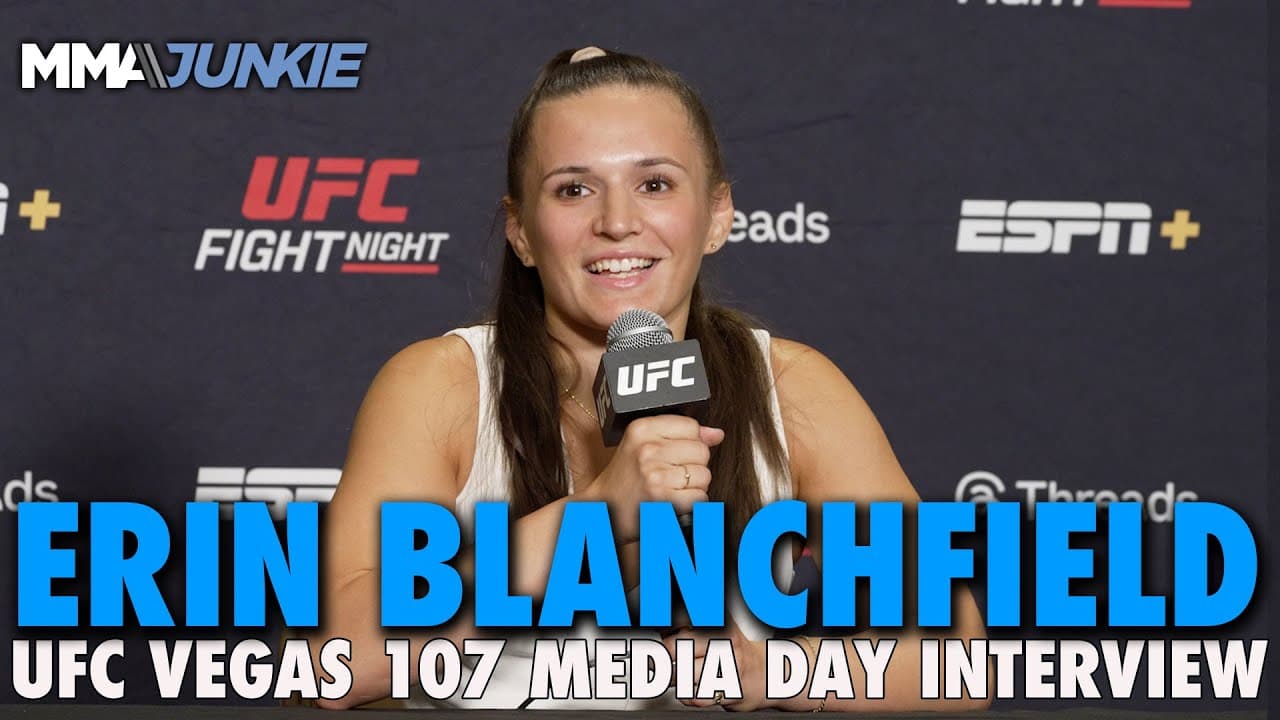 Erin Blanchfield responds to Maycee Barber dissing her fighting style | UFC Vegas 107