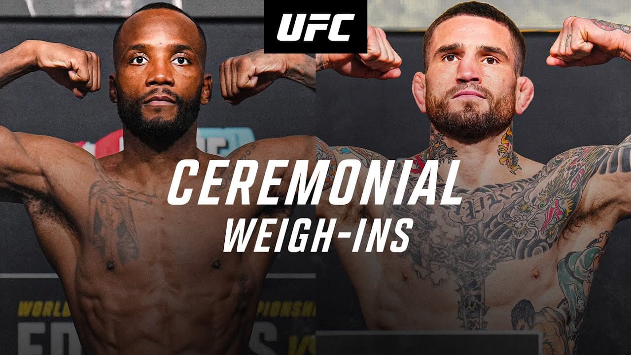 UFC London: Ceremonial Weigh-In