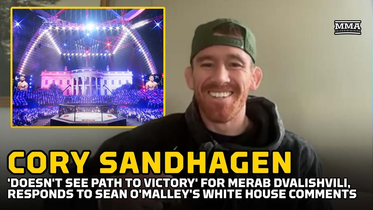Cory Sandhagen Responds To Sean O'Malley, 'Doesn't See Path To Victory' For Merab Dvalishvili