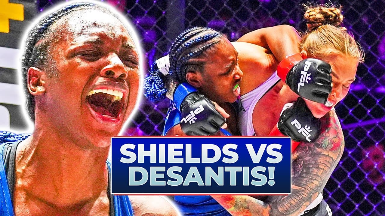 BRUTAL No Comms Fight!! | Claressa Shields v Kelsey DeSantis | Full Fight | PFL vs Bellator