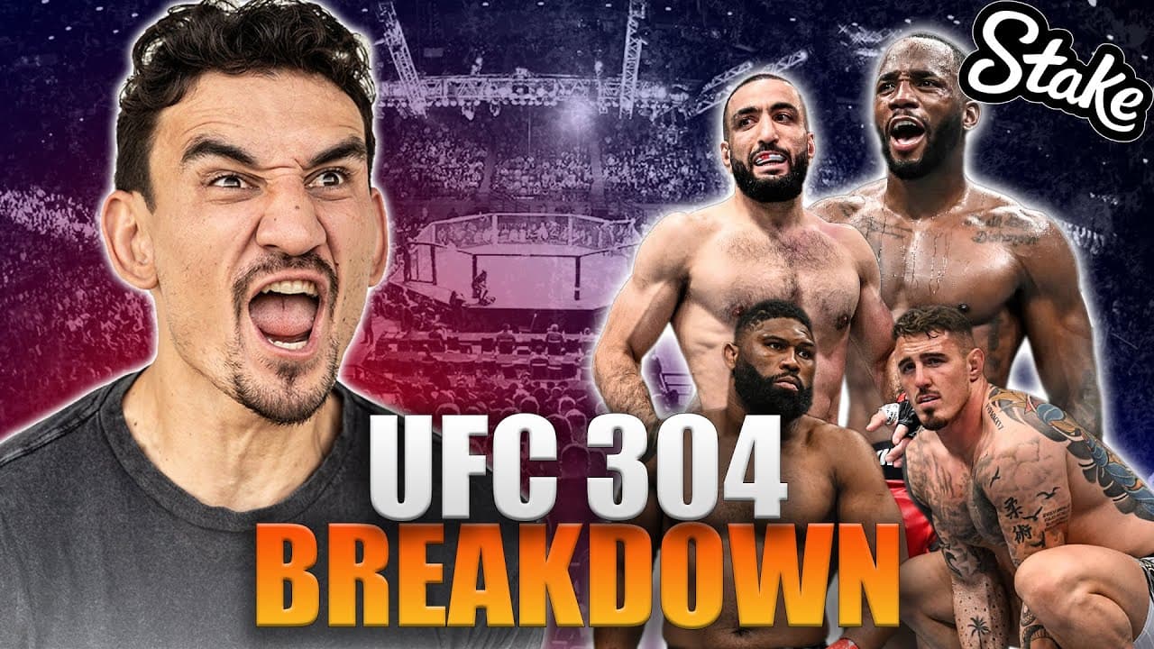 Max Holloway talks UFC 304 Breakdown
