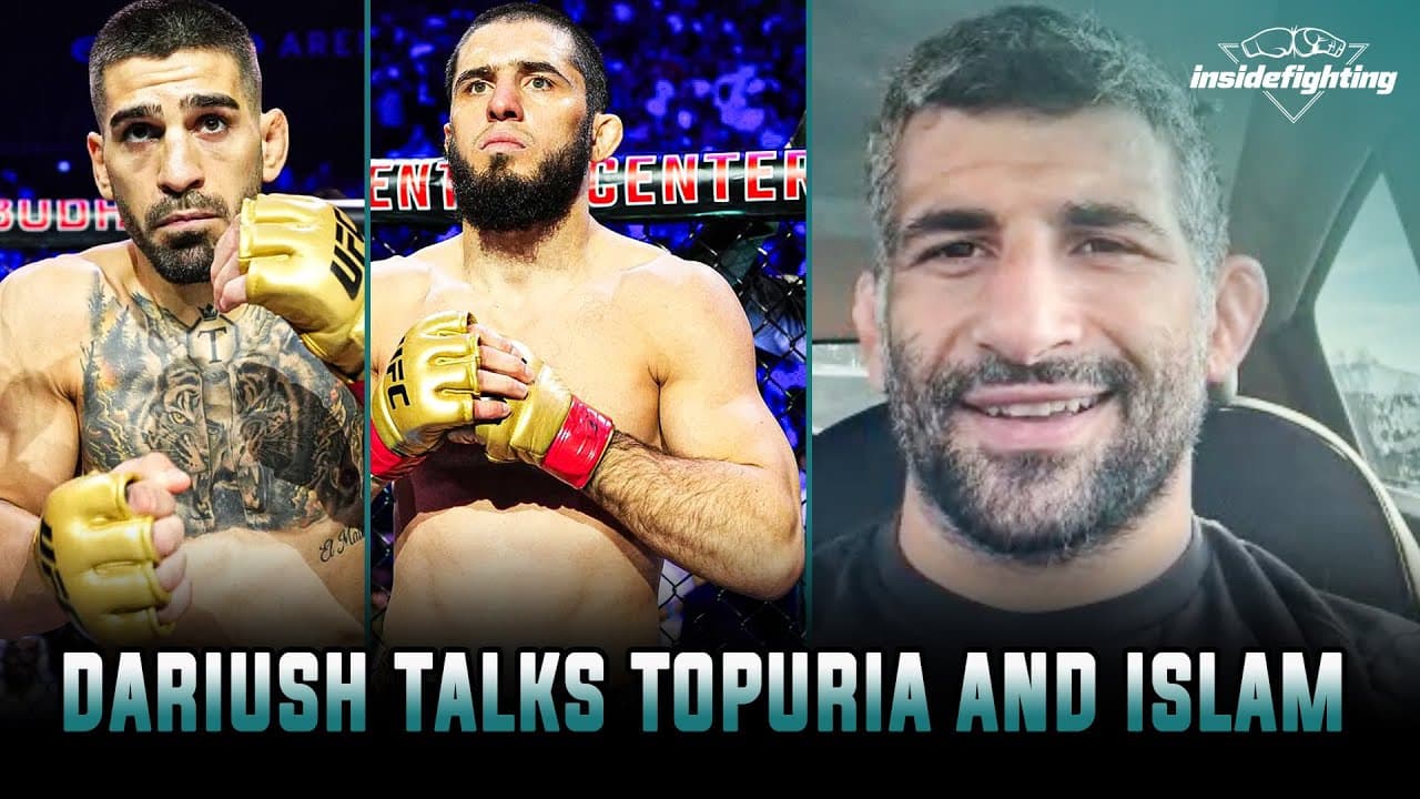 Beneil Dariush talks how to beat islam Makhachev, Ilia Topuria's move to lightweight