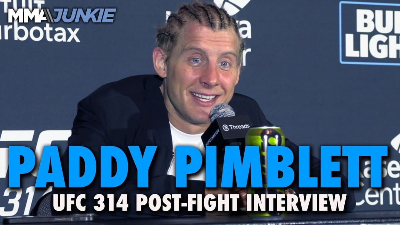 Paddy Pimblett Warns Ilia Topuria and Conor McGregor After Finish of Michael Chandler | UFC 314