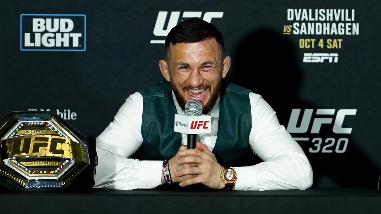 Merab Dvalishvili Post-Fight Press Conference | UFC 320
