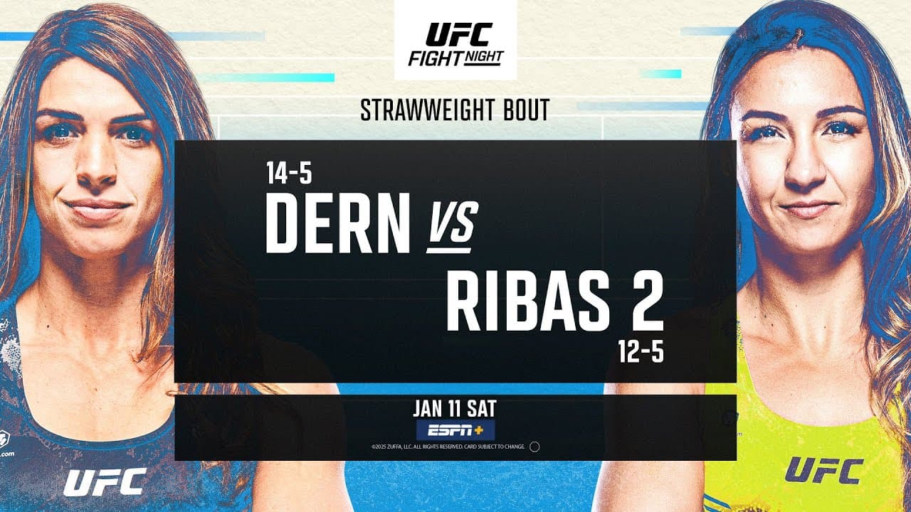 UFC Vegas 101: Dern vs Ribas 2 - January 11th | Fight Promo