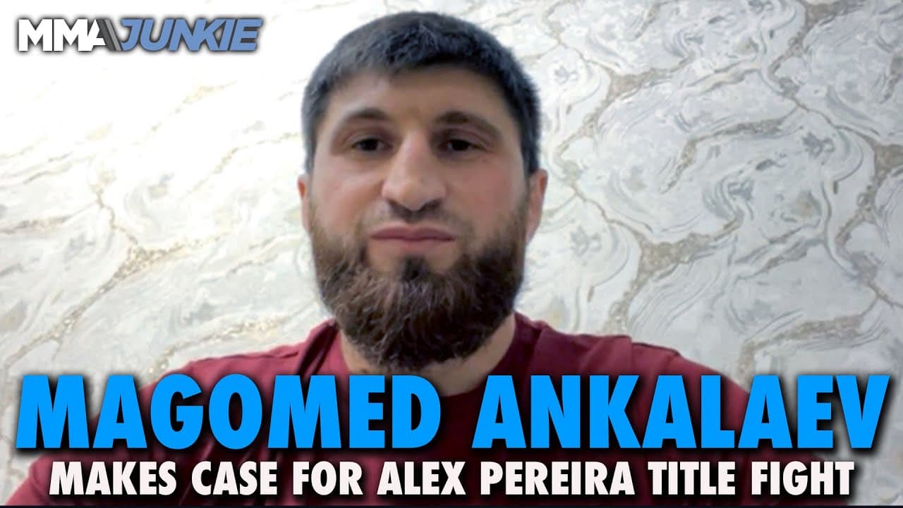 Magomed Ankalaev: UFC Champ Alex Pereira is 'Overrated,' Can't Move to Heavyweight Before Facing Me