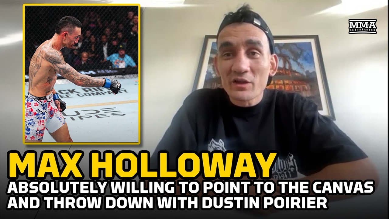 Max Holloway ABSOLUTELY Willing to Recreate UFC 300 Moment with Dustin Poirier - MMA Fighting