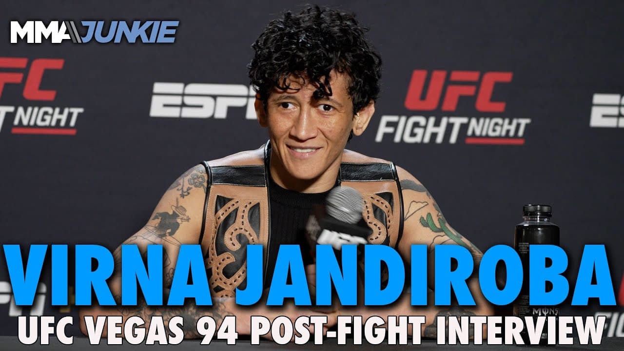 Virna Jandiroba Believes Title Shot Could Come After Submitting Amanda Lemos | UFC Vegas 94