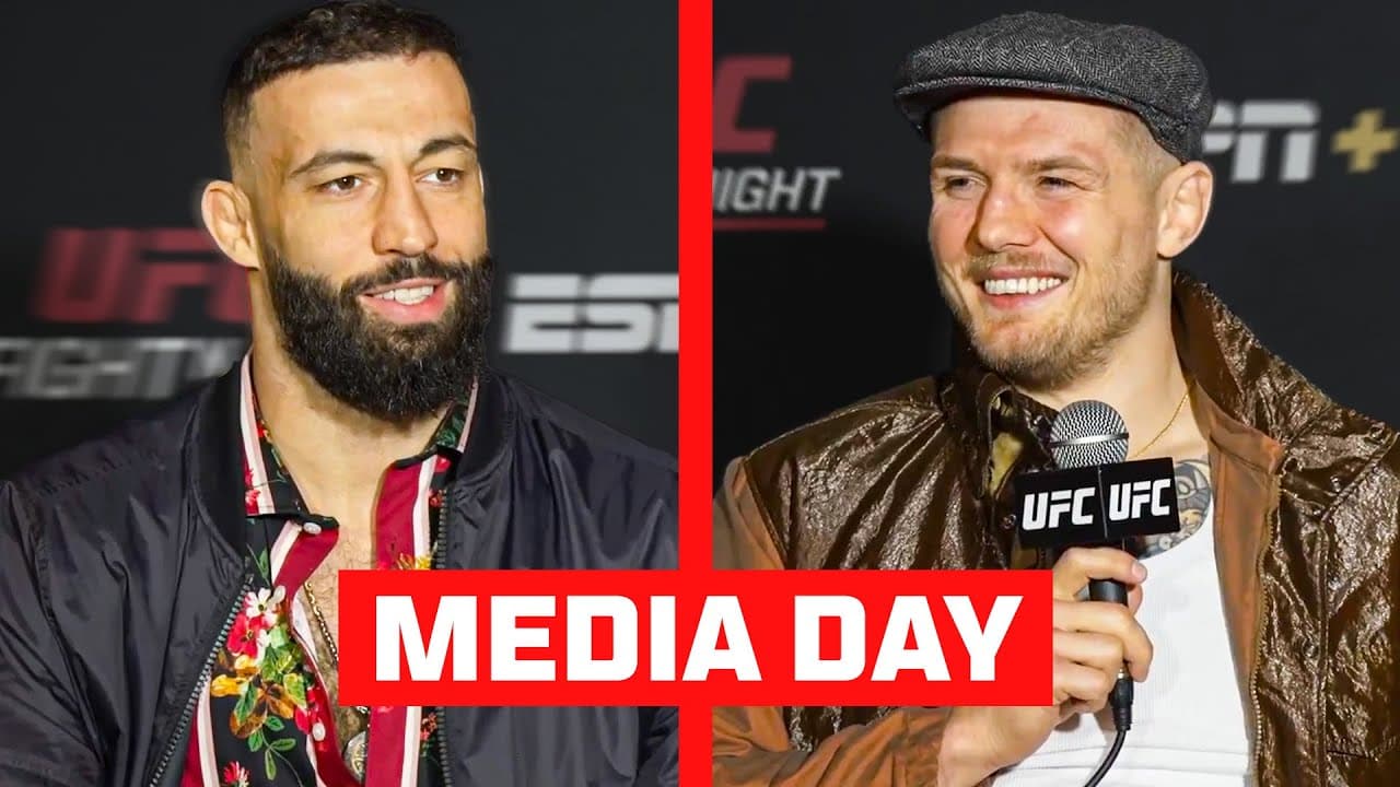 I'M COMING FOR THE TITLE 😳 | UFC Vegas 104 Media Day