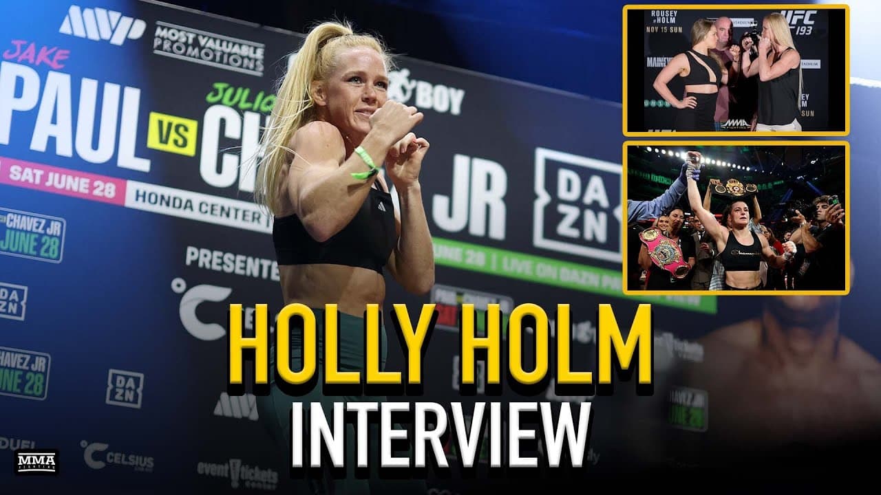 Holly Holm Argues Ronda Rousey 'Responsible' For How She's Remembered By Fans - MMA Fighting