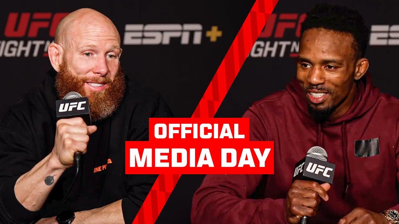 I'll Fight Anybody 😤 | UFC Vegas 105 Media Day