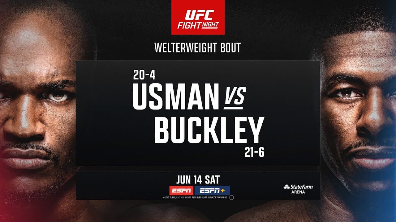 UFC Atlanta: Usman vs Buckley - June 14th | Fight Promo