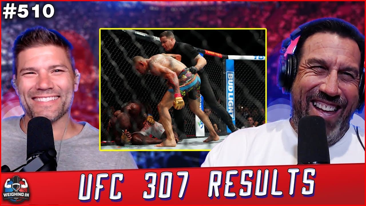 Pereira KO’s Rountree | UFC 307 | WEIGHING IN #510