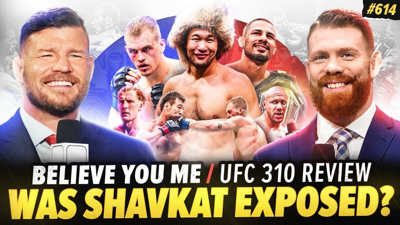 BISPING'S BELIEVE YOU ME Podcast 614: Did Shavkat Get Exposed? Ft. Paul Felder