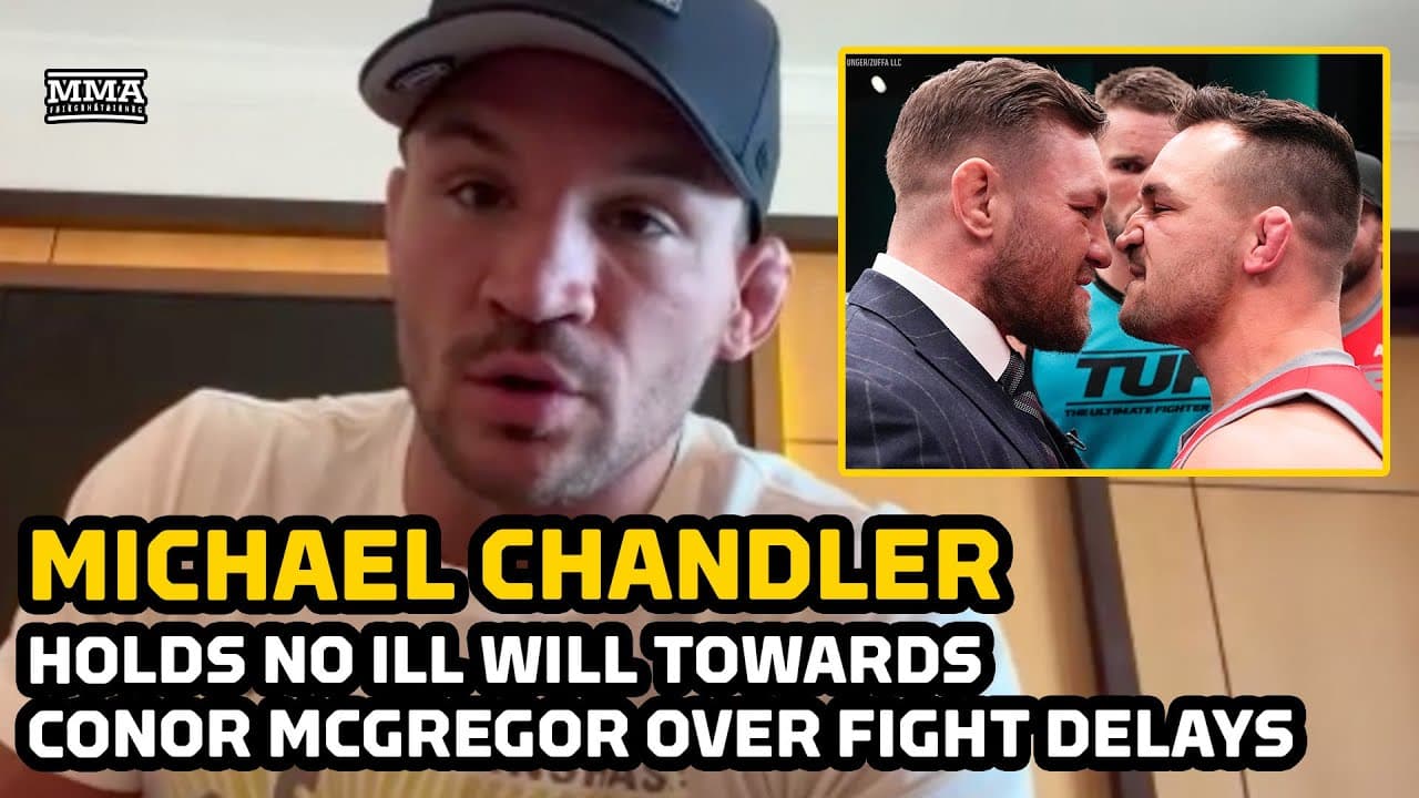 Michael Chandler Holds No Ill Will Towards Conor McGregor, Confident He Returns  —  MMA Fighting