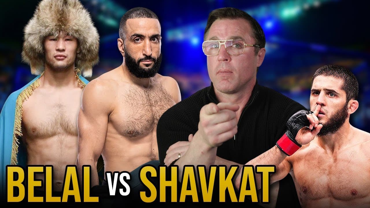 Chael Reacts to Belal Muhammad vs Shavkat Rakhmonov…