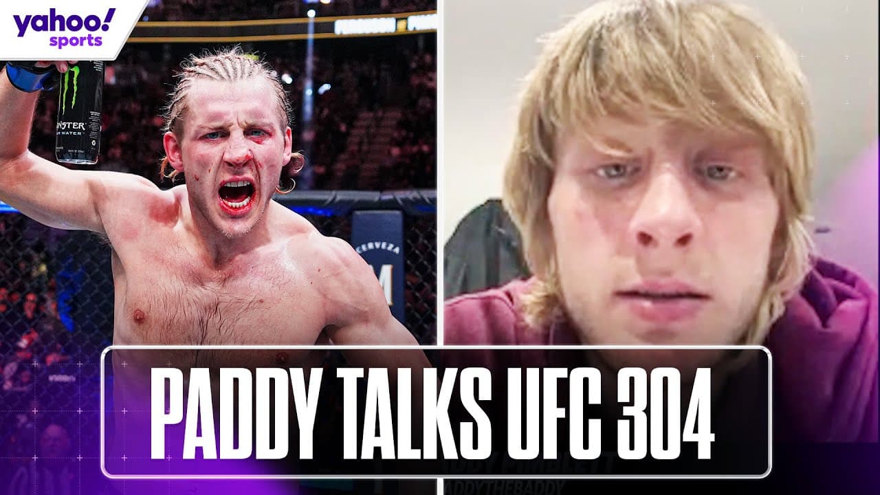 PADDY PIMBLETT talks BOBBY GREEN's name change, fatherhood and more ahead of UFC 304 | Yahoo Sports