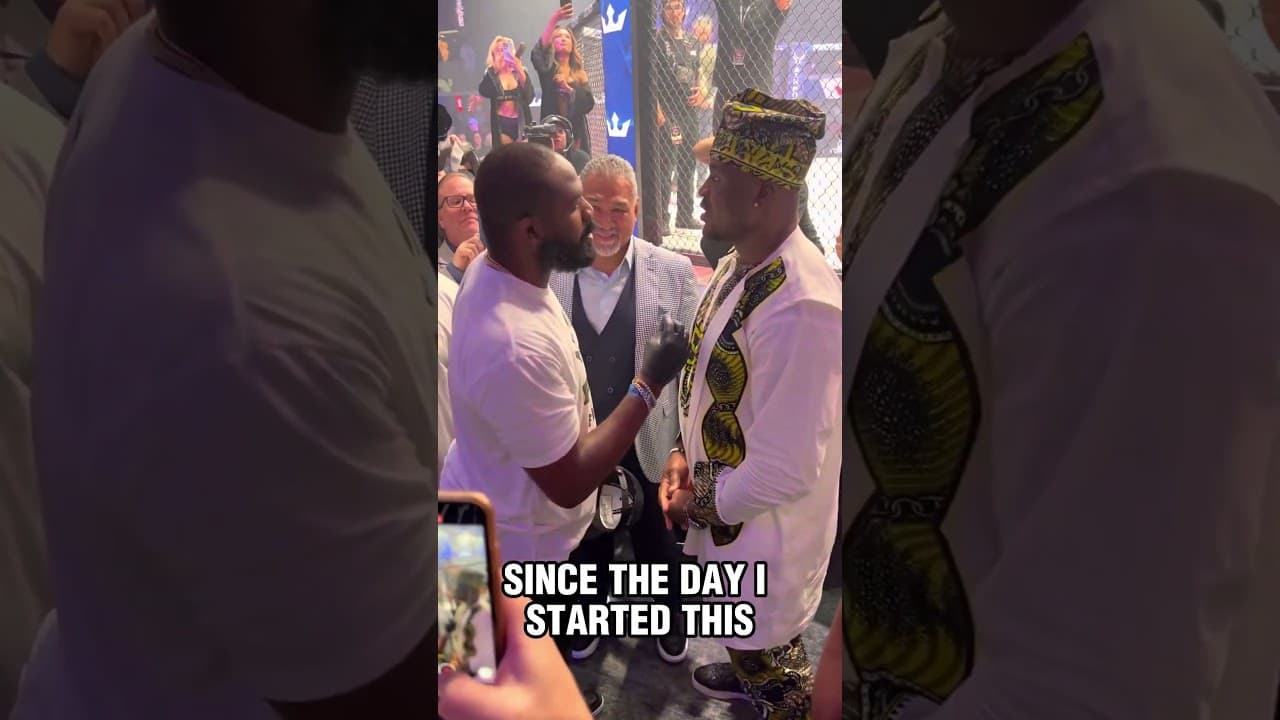 Jon Jones MEETS Francis Ngannou (Subtitles)