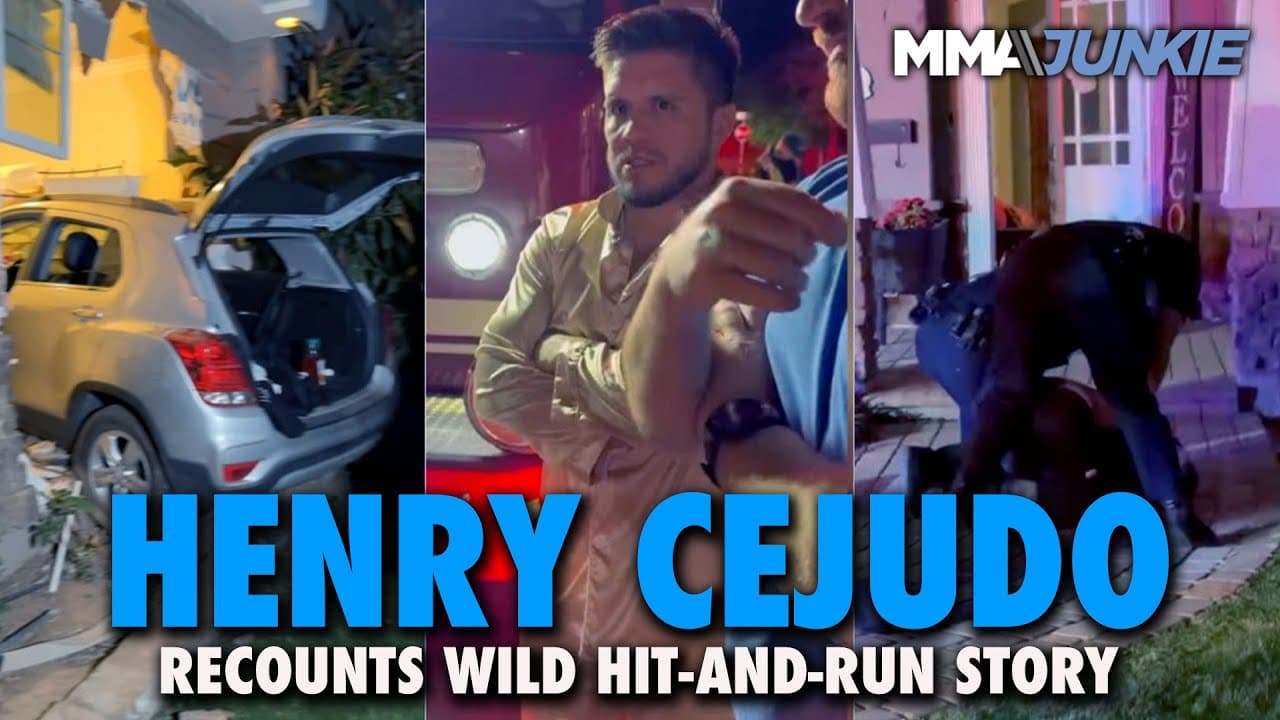 Henry Cejudo Details Stopping Alleged Hit-And-Run Suspect After Plowing into House