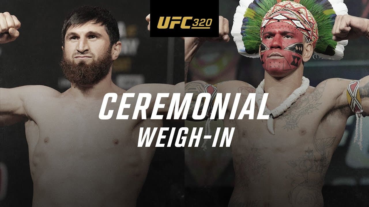 UFC 320: Ceremonial Weigh-In