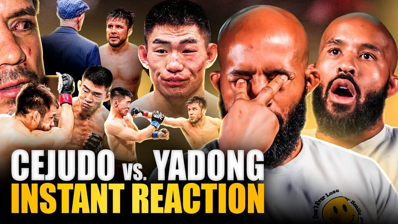 "Henry Should Retire!” | CEJUDO vs YADONG INSTANT REACTION!