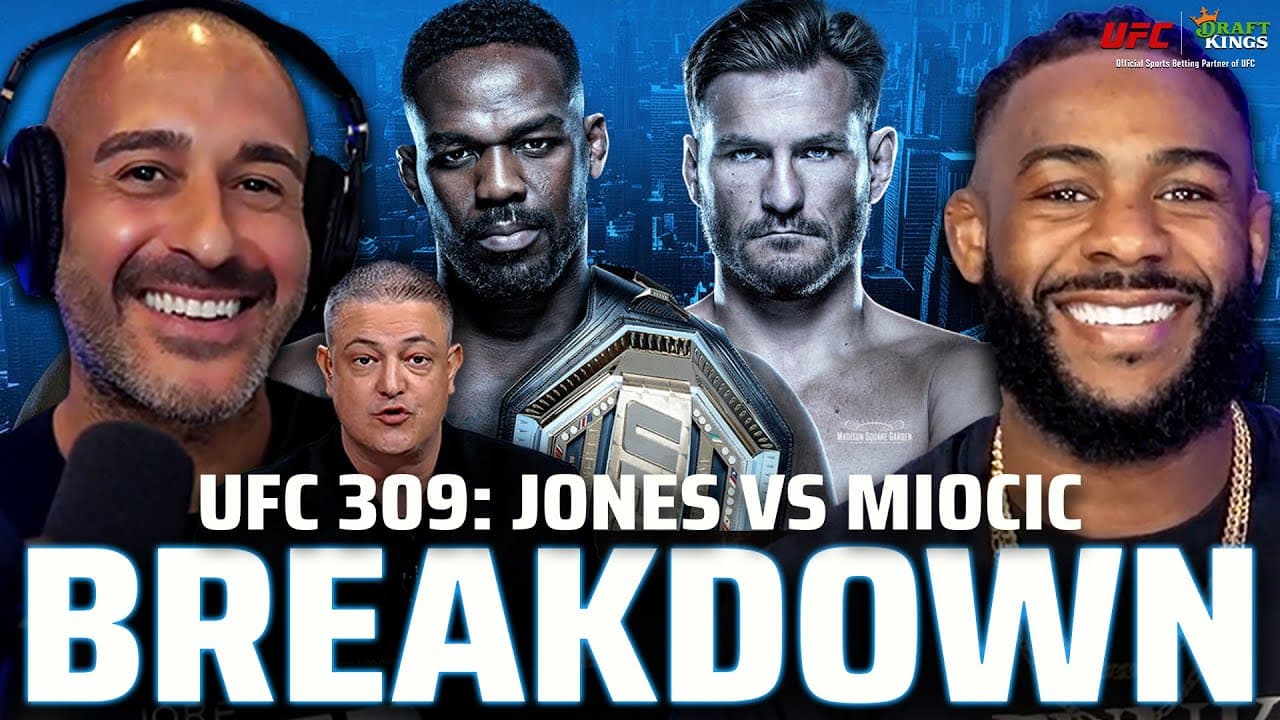 UFC 309 Betting Breakdown, Predictions, & Props with Jon Anik, Aljamain Sterling and Nick Kalikas