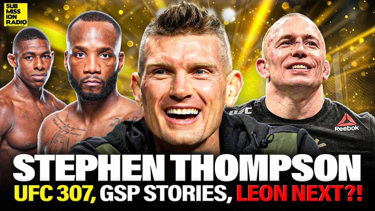 Stephen Thompson Says Pereira is BEST UFC Striker, Usman SHOULDN'T Get Belal,  Leon NEXT?! UFC 307