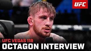 Tom Nolan Octagon Interview | UFC Vegas 118